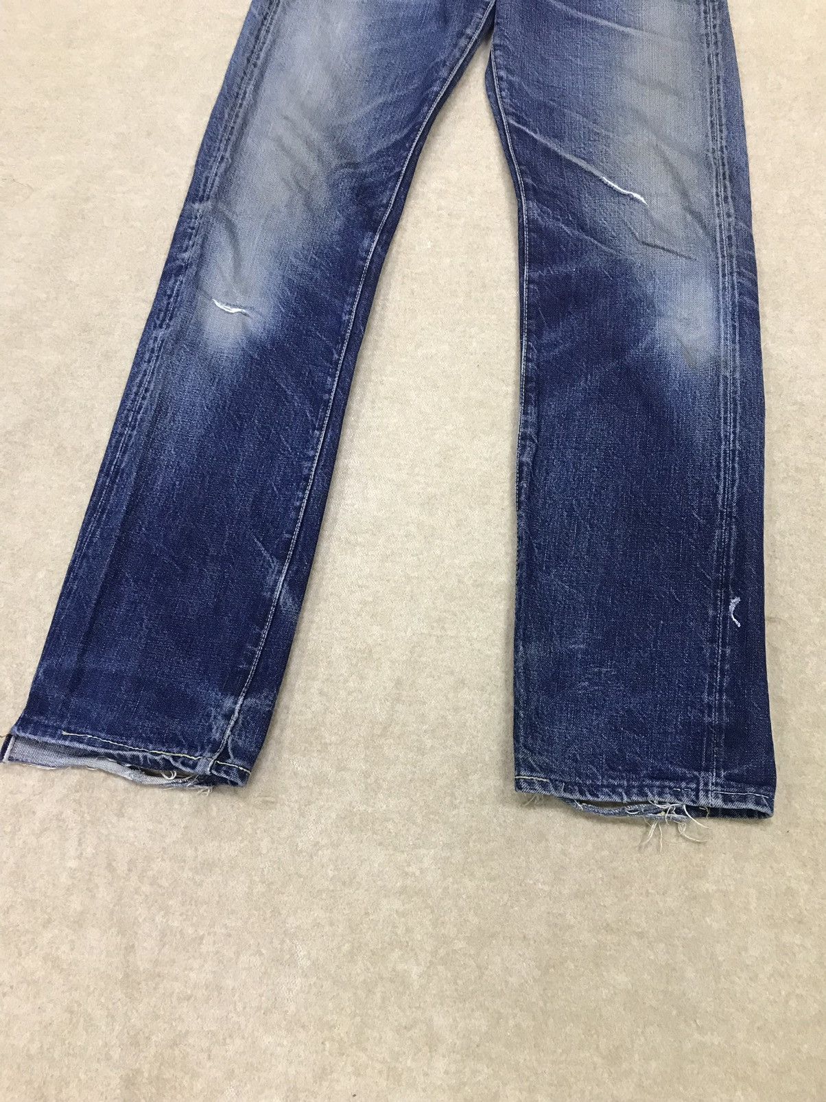 Japanese Brand × Vintage Vintage Mabo International Selvedge Jeans Distressed Denim Size US 28 / EU 44 - 5 Thumbnail