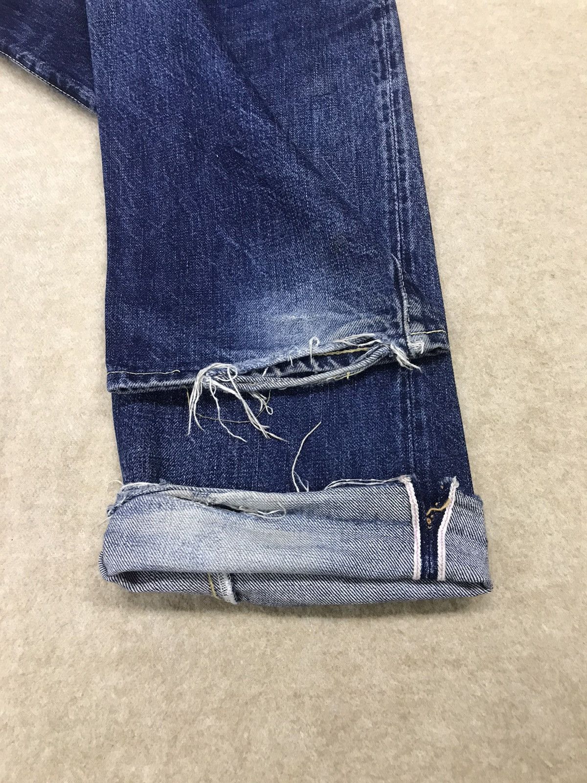 Japanese Brand × Vintage Vintage Mabo International Selvedge Jeans Distressed Denim Size US 28 / EU 44 - 9 Thumbnail