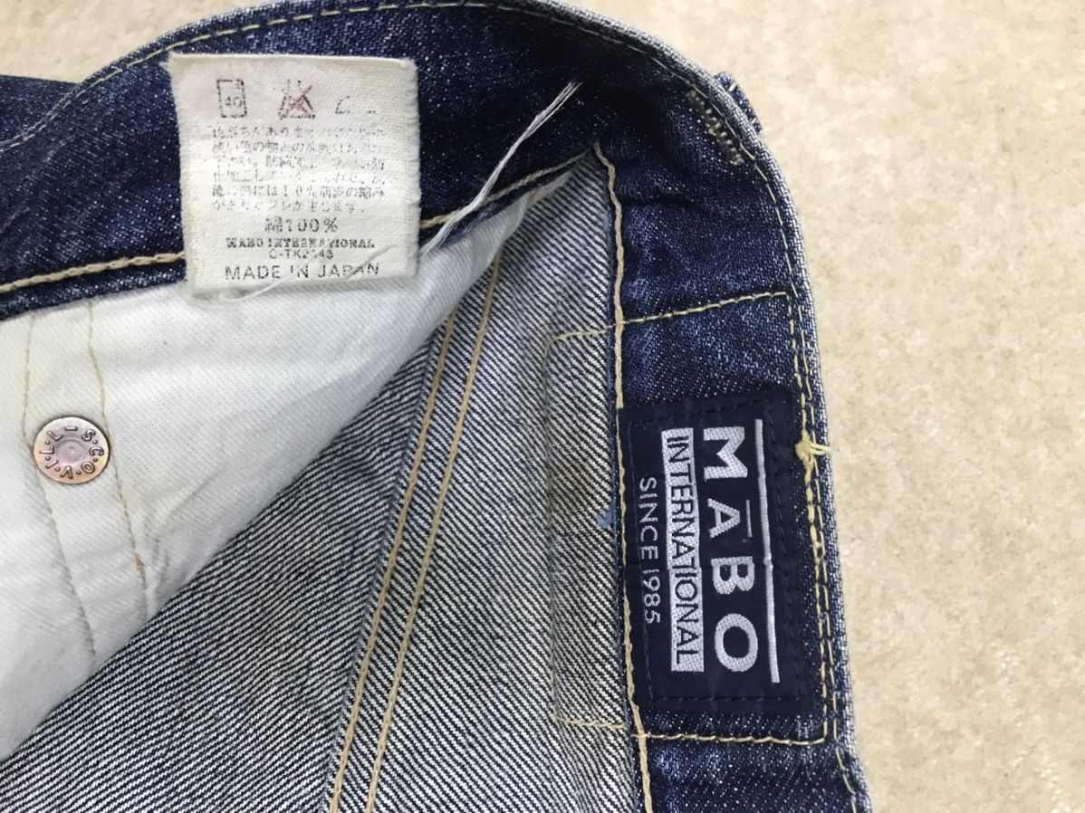 Japanese Brand × Vintage Vintage Mabo International Selvedge Jeans Distressed Denim Size US 28 / EU 44 - 12 Thumbnail