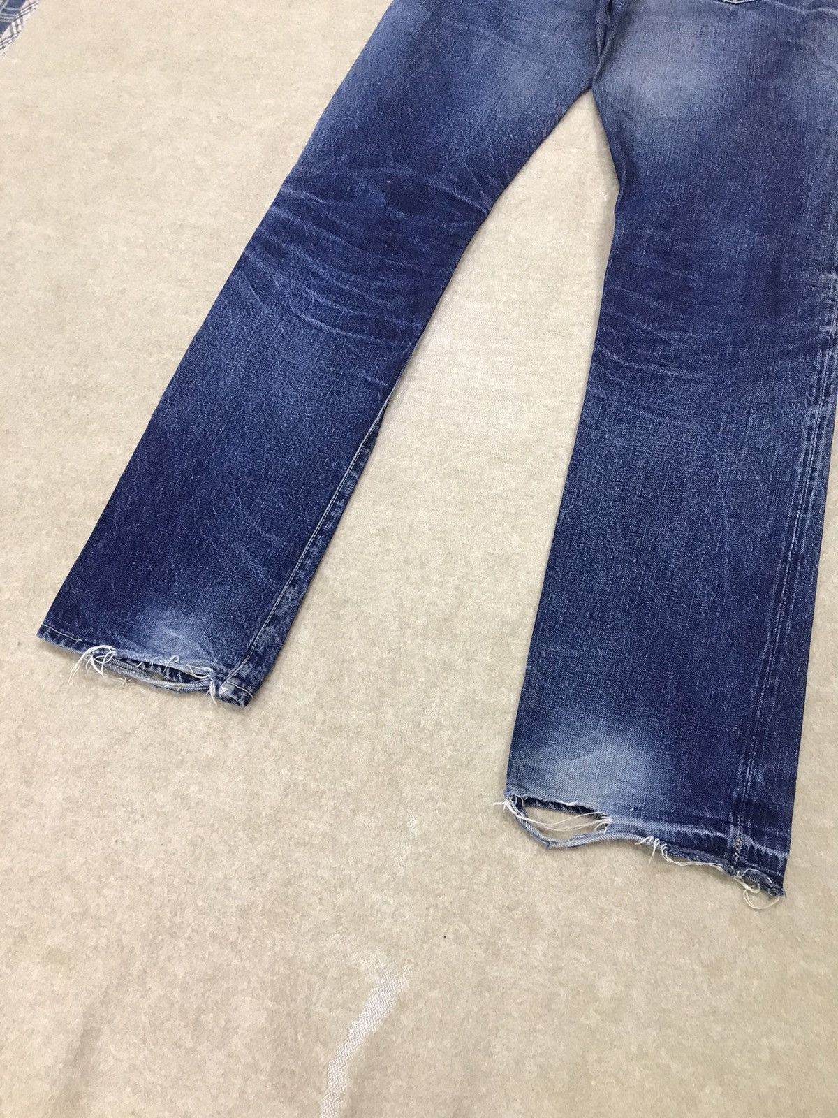 Japanese Brand × Vintage Vintage Mabo International Selvedge Jeans Distressed Denim Size US 28 / EU 44 - 8 Thumbnail