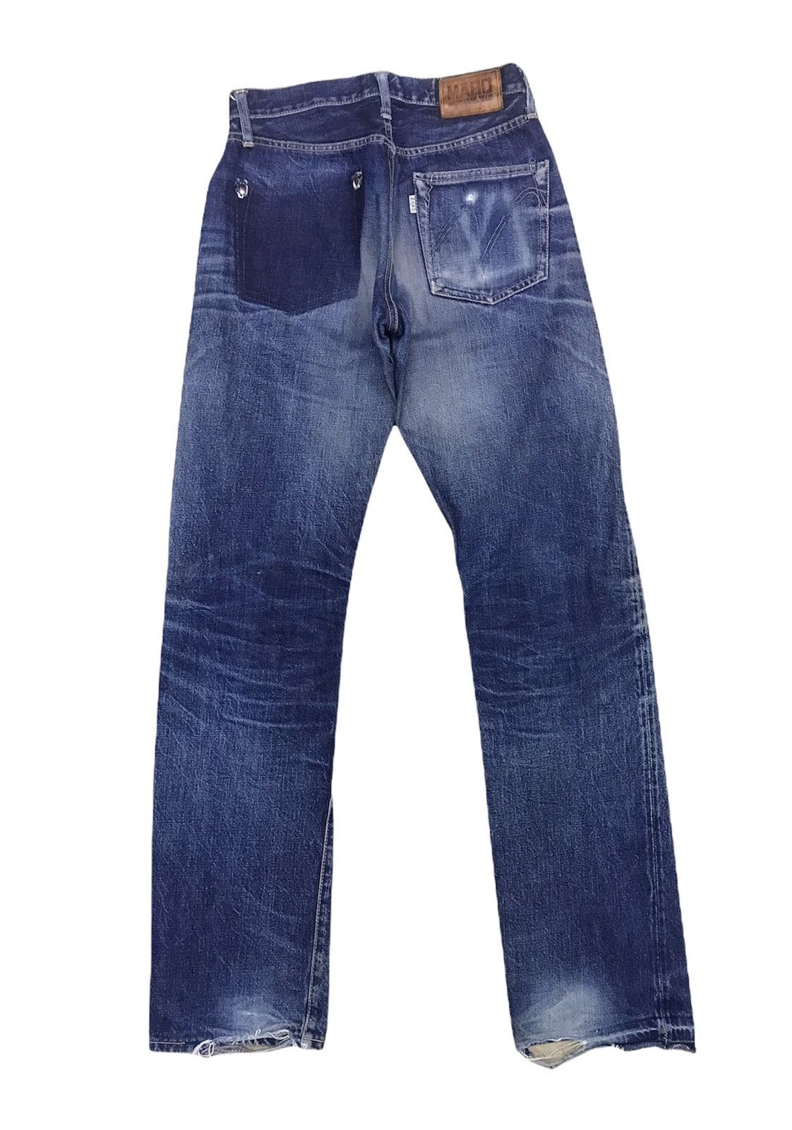 Japanese Brand × Vintage Vintage Mabo International Selvedge Jeans Distressed Denim Size US 28 / EU 44 - 2 Thumbnail