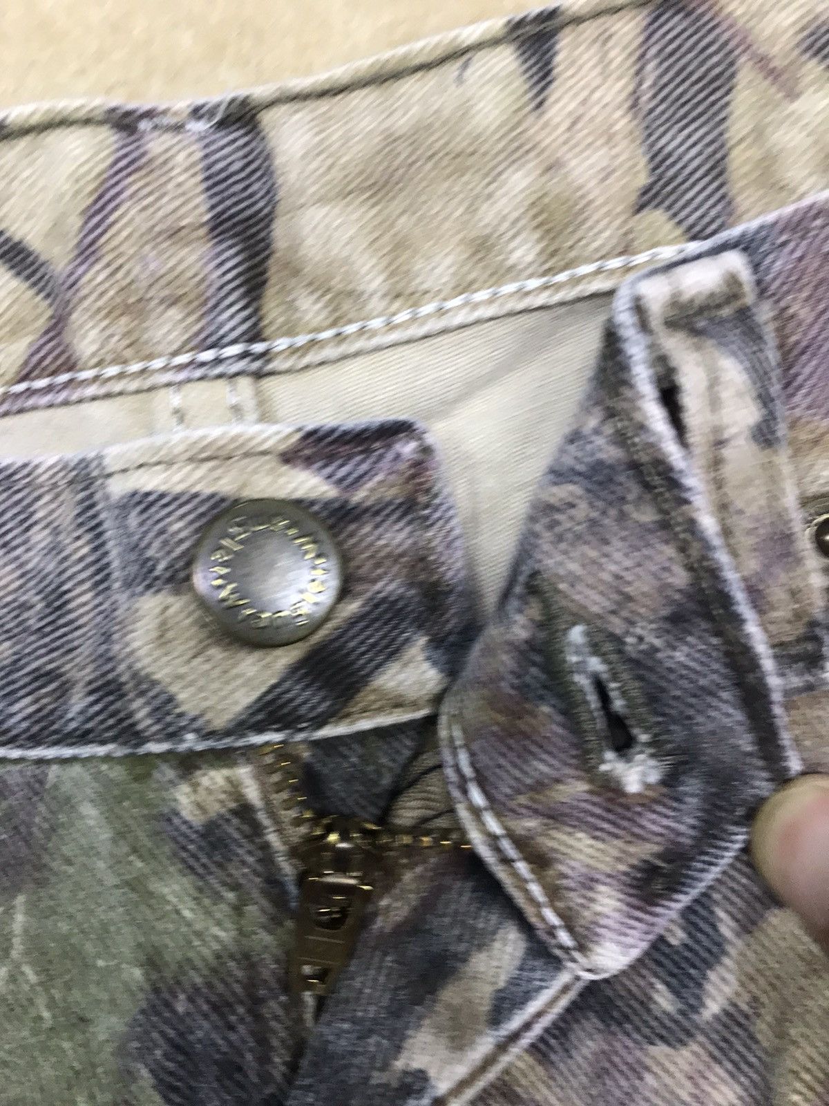 Vintage × Wrangler Vintage Wrangler Camo Jeans Size 32x30 Size US 34 / EU 50 - 7 Thumbnail
