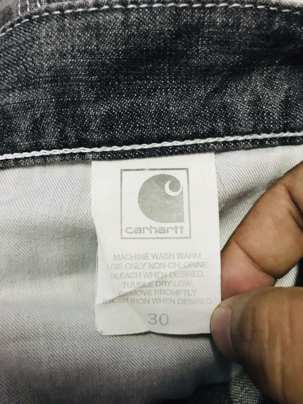 Carhartt × Vintage Carhartt Workwear Denim Size US 30 / EU 46 - 12 Thumbnail