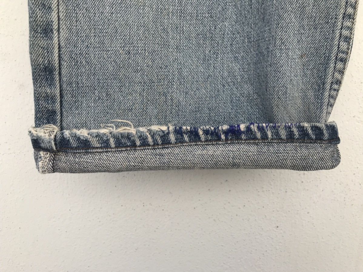 Levi's Vintage Clothing × Vintage Custom vintage Levi's patchwork and Distressed Denim Jeans Size US 32 / EU 48 - 17 Thumbnail