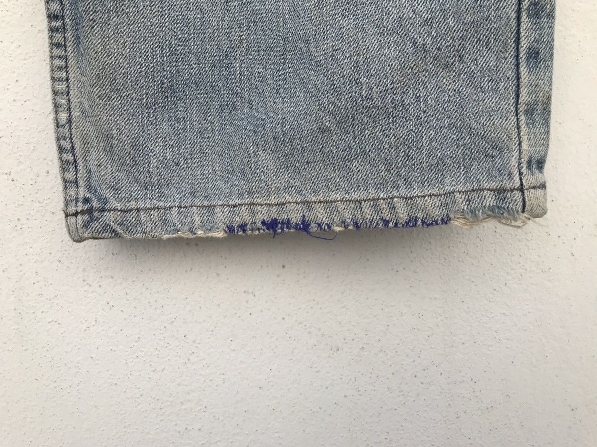 Levi's Vintage Clothing × Vintage Custom vintage Levi's patchwork and Distressed Denim Jeans Size US 32 / EU 48 - 15 Thumbnail