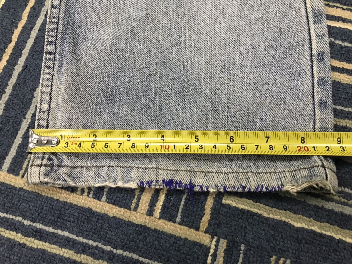 Levi's Vintage Clothing × Vintage Custom vintage Levi's patchwork and Distressed Denim Jeans Size US 32 / EU 48 - 24 Thumbnail