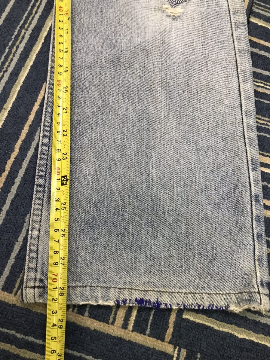 Levi's Vintage Clothing × Vintage Custom vintage Levi's patchwork and Distressed Denim Jeans Size US 32 / EU 48 - 23 Thumbnail