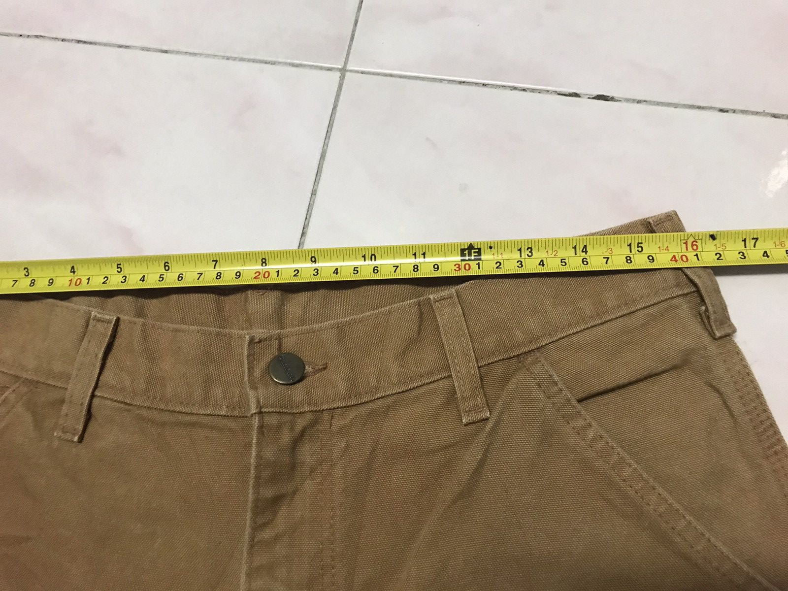 Carhartt × Vintage Vintage Carhartt Carpenter Workwear Size 32x34 Size US 32 / EU 48 - 8 Thumbnail