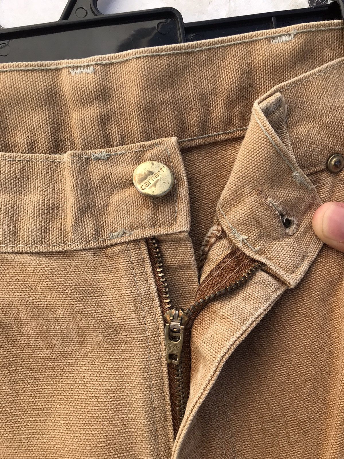 Carhartt × Vintage Vintage Carhartt Carpenter Double Knee Pants Size 30x31 Size US 30 / EU 46 - 9 Thumbnail