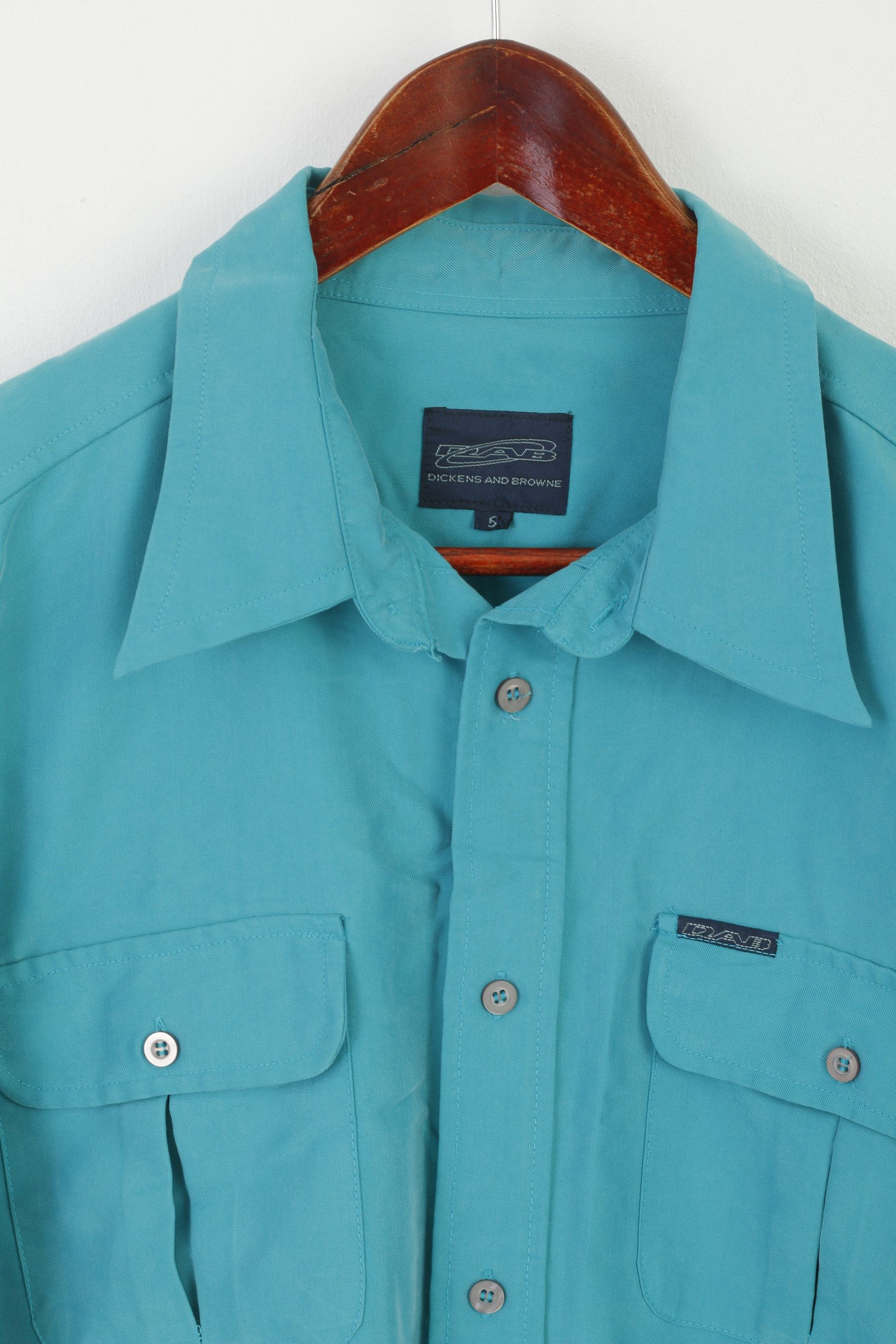 Vintage DAB Dickens and Browne Men 5 2XL Casual Shirt Vintage 1312 Size US XXL / EU 58 / 5 - 2 Thumbnail