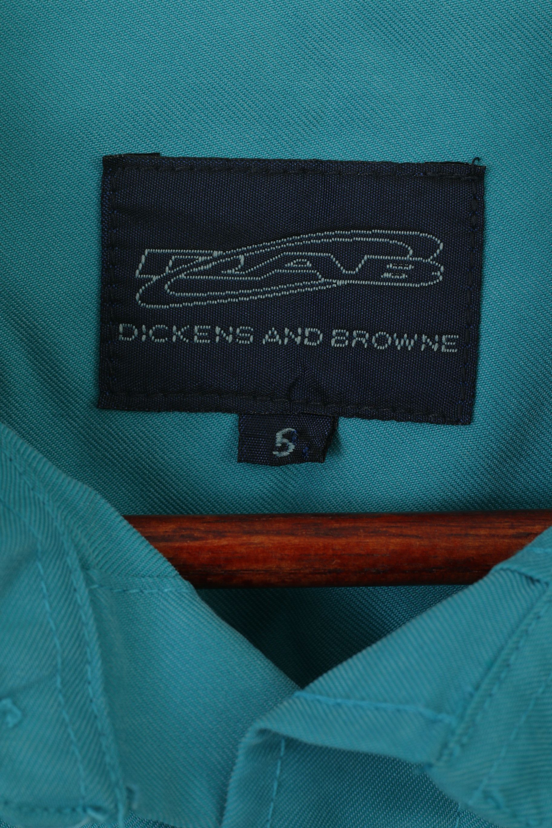 Vintage DAB Dickens and Browne Men 5 2XL Casual Shirt Vintage 1312 Size US XXL / EU 58 / 5 - 5 Thumbnail