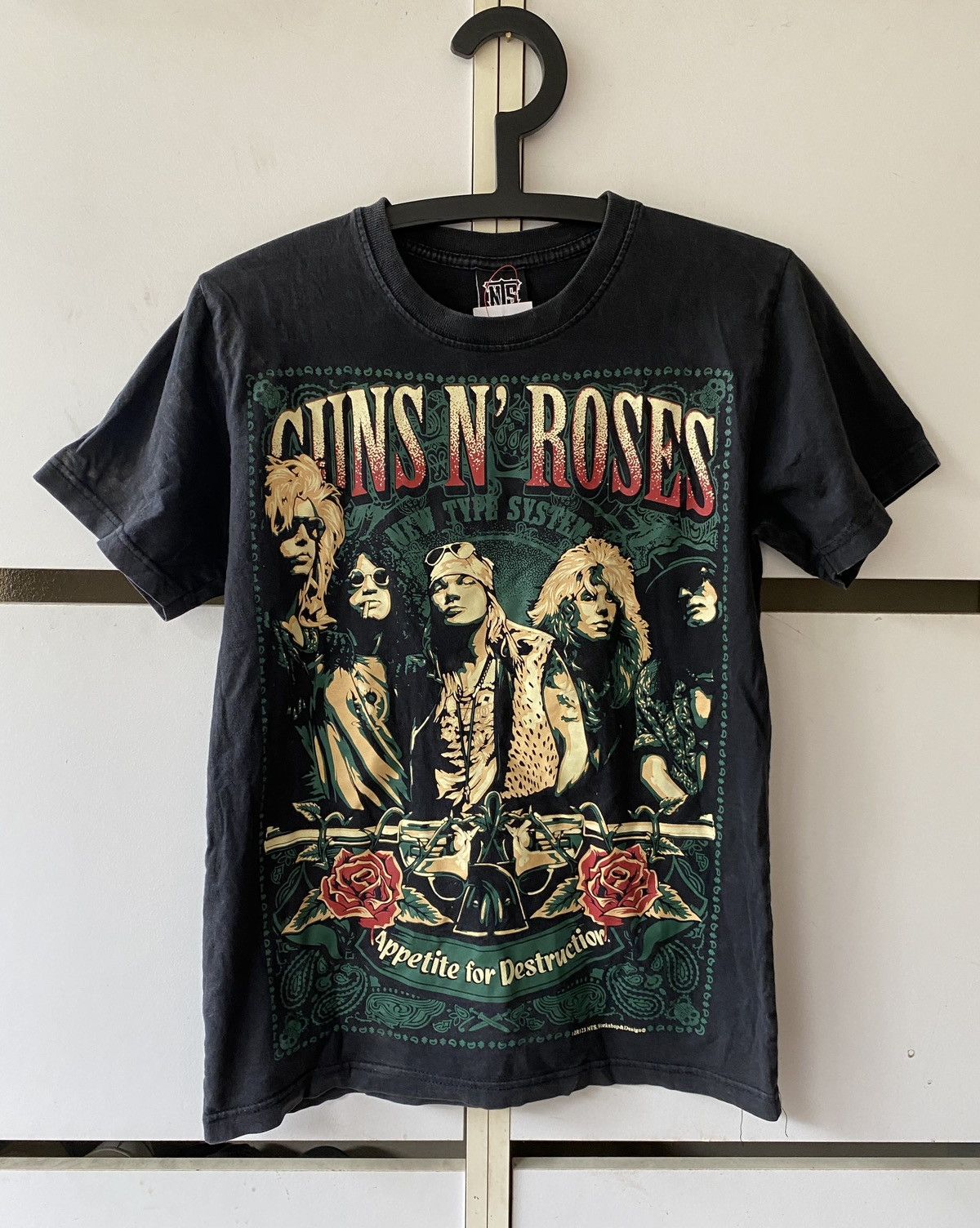 Band Tees × Guns N' Roses GUN & ROSES ROCK BAND TEE Size US S / EU 44-46 / 1 - 1 Thumbnail