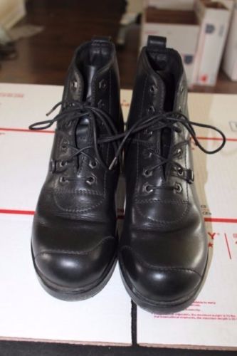 Helmut Lang HELMUT LANG ARCHIVE MADE IN INTALY COMBAT BOOT BLACK LEATHER SIZE 41 EU / 8 US Size US 8 / EU 41 - 3 Thumbnail