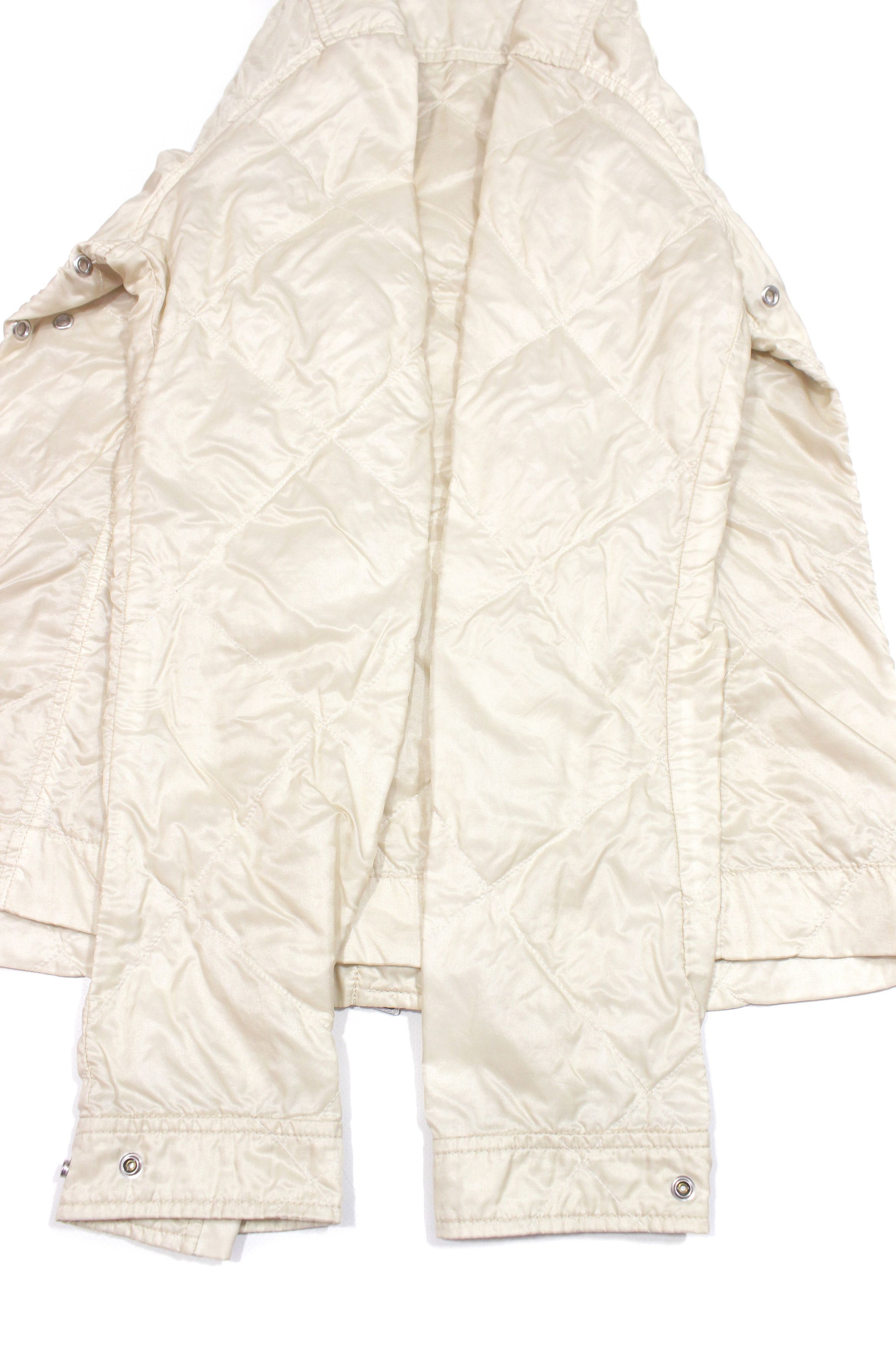 Prada 2000S Cotton Nylon Quilted Jacket Vintage Size M / US 6-8 / IT 42-44 - 7 Thumbnail