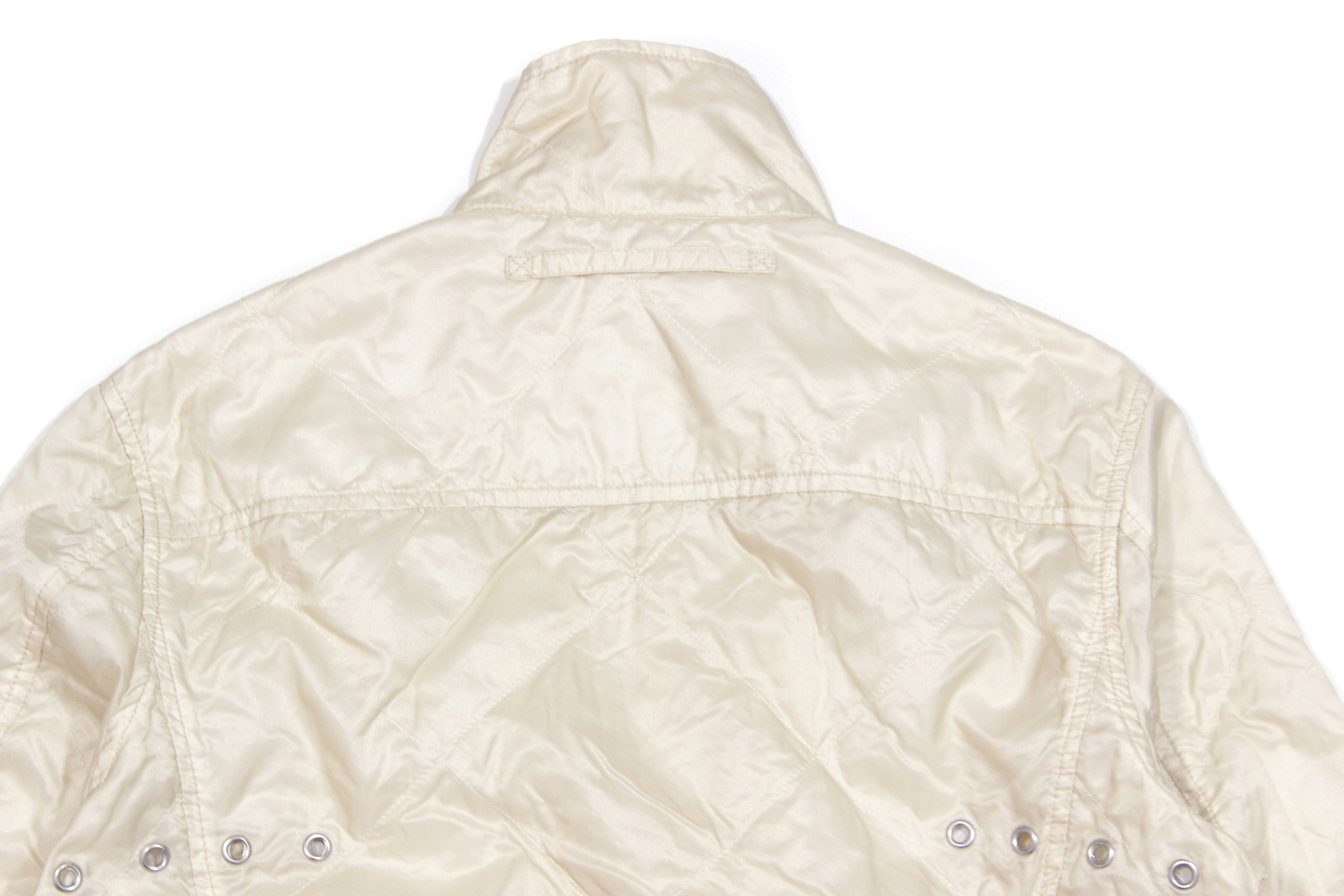 Prada 2000S Cotton Nylon Quilted Jacket Vintage Size M / US 6-8 / IT 42-44 - 4 Thumbnail