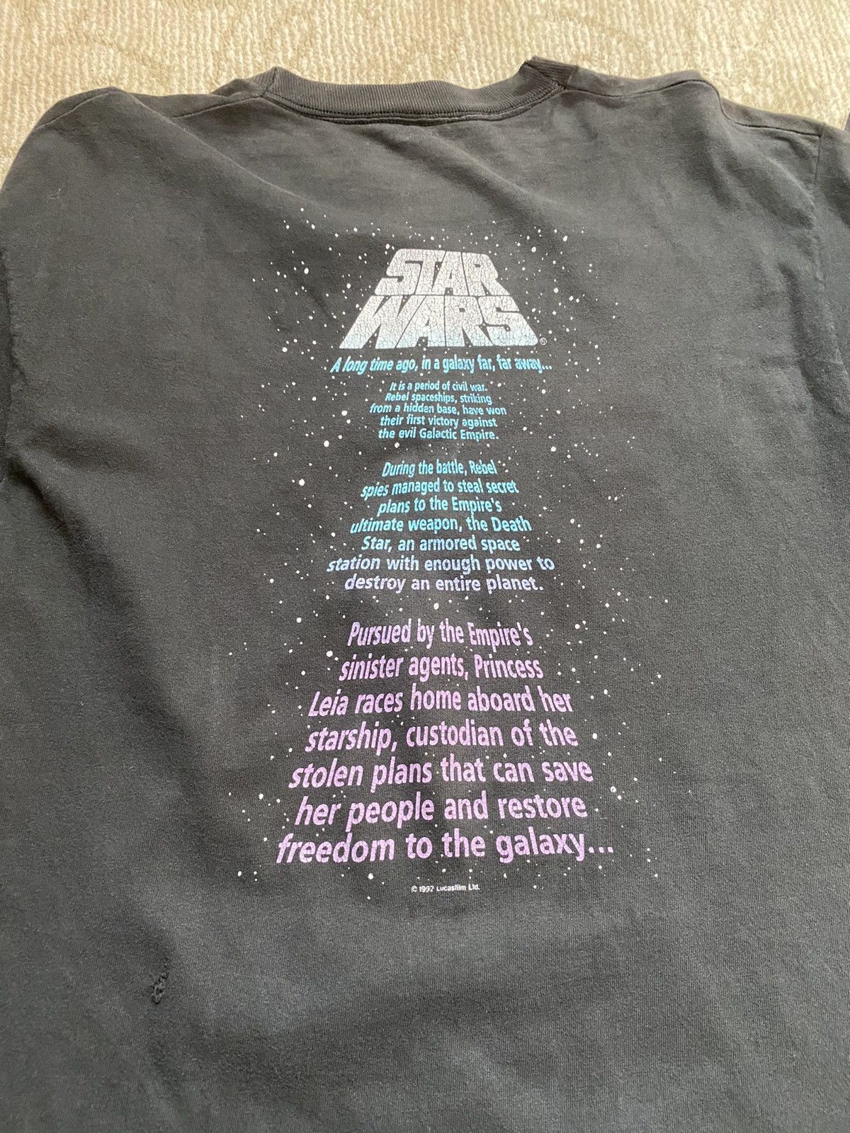 Star Wars × Vintage Vintage ‘92 Star Wars A New Hope Lucasfilm Tee Size US L / EU 52-54 / 3 - 4 Thumbnail