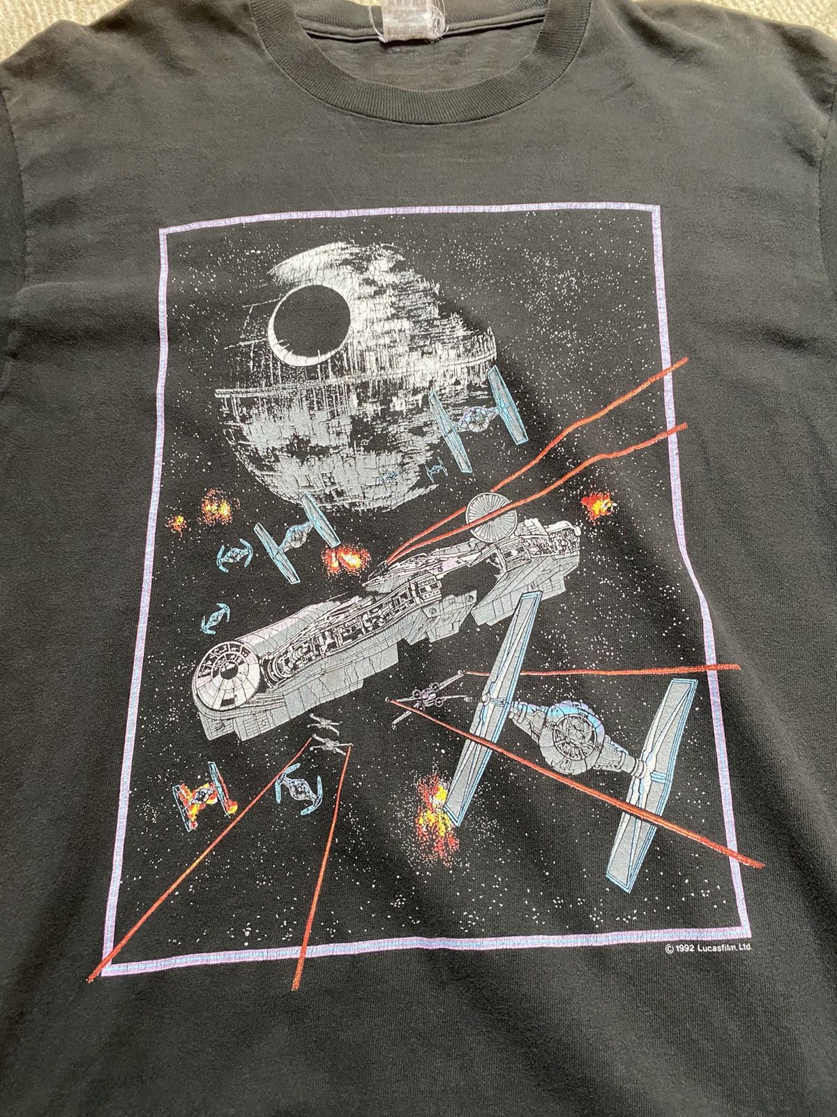 Star Wars × Vintage Vintage ‘92 Star Wars A New Hope Lucasfilm Tee Size US L / EU 52-54 / 3 - 3 Thumbnail