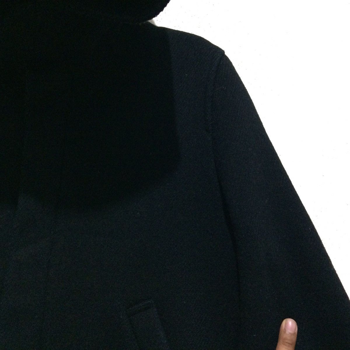Issey Miyake Vintage I.S. Long Jacket Hoodie Wool Heavy Parka Size US S / EU 44-46 / 1 - 3 Thumbnail