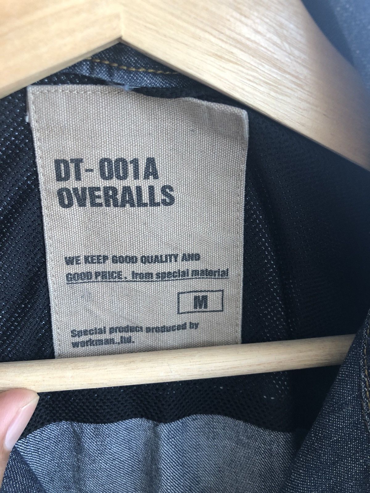 Japanese Brand DT-001A Overalls by Workman ltd Size US 33 - 13 Thumbnail