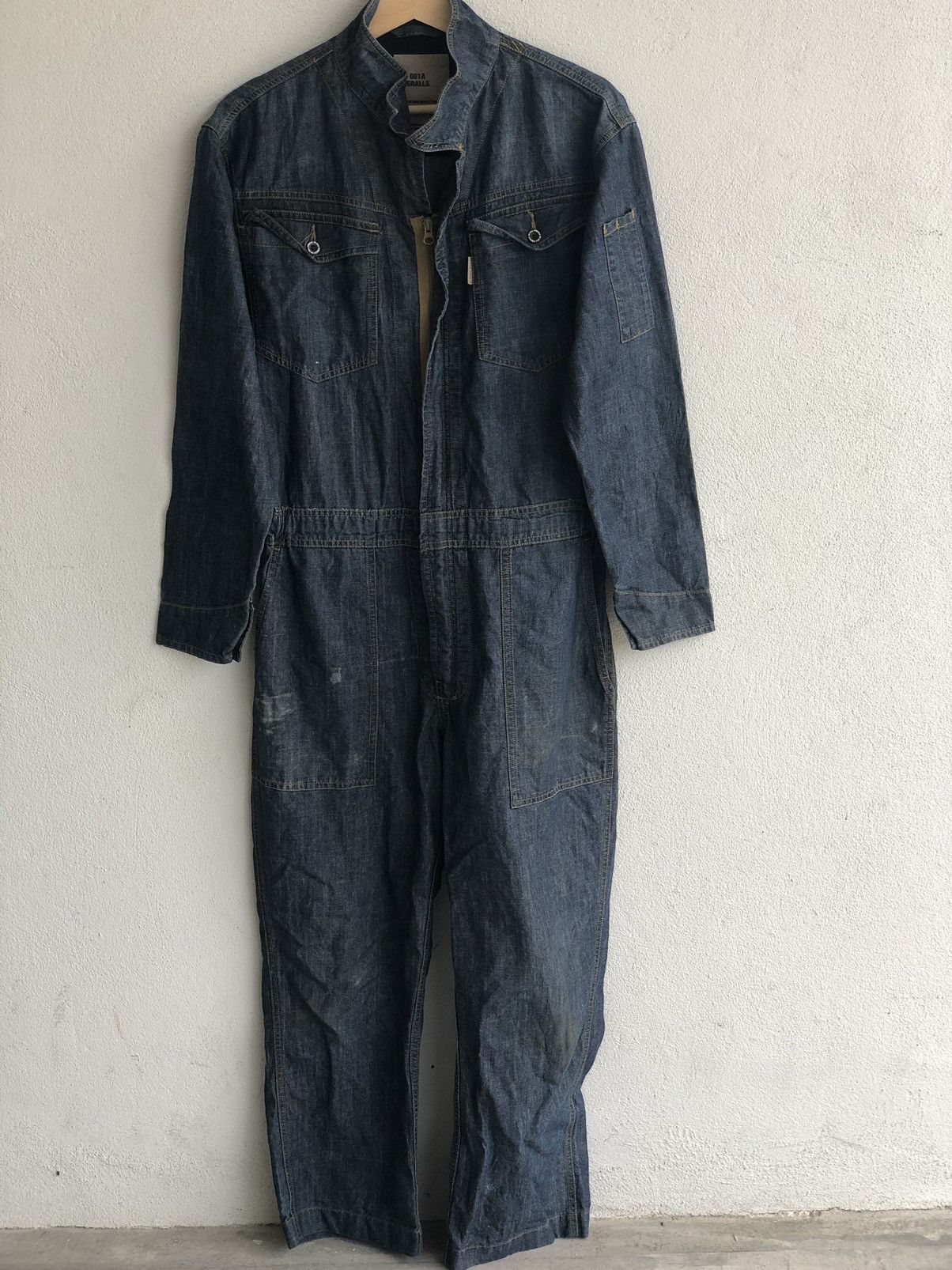 Japanese Brand DT-001A Overalls by Workman ltd Size US 33 - 2 Thumbnail