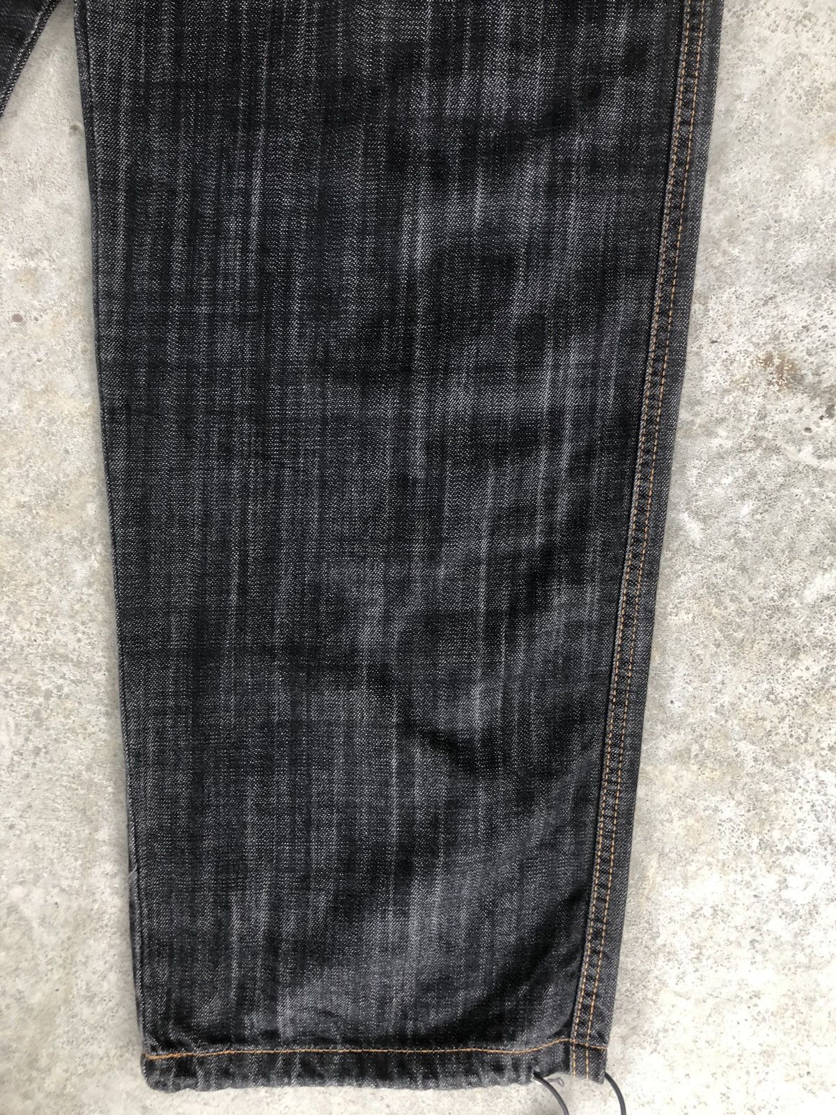 Japanese Brand Juvenile Delinquent Baggy Jeans Hip Hop Size US 35 - 7 Thumbnail