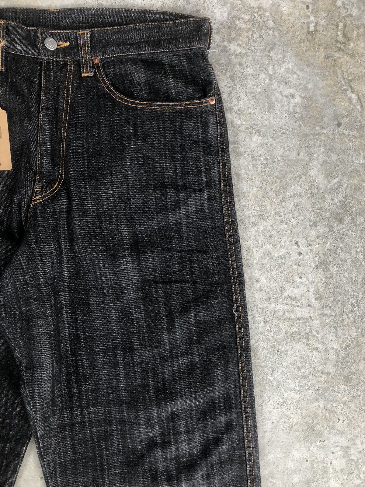 Japanese Brand Juvenile Delinquent Baggy Jeans Hip Hop Size US 35 - 5 Thumbnail