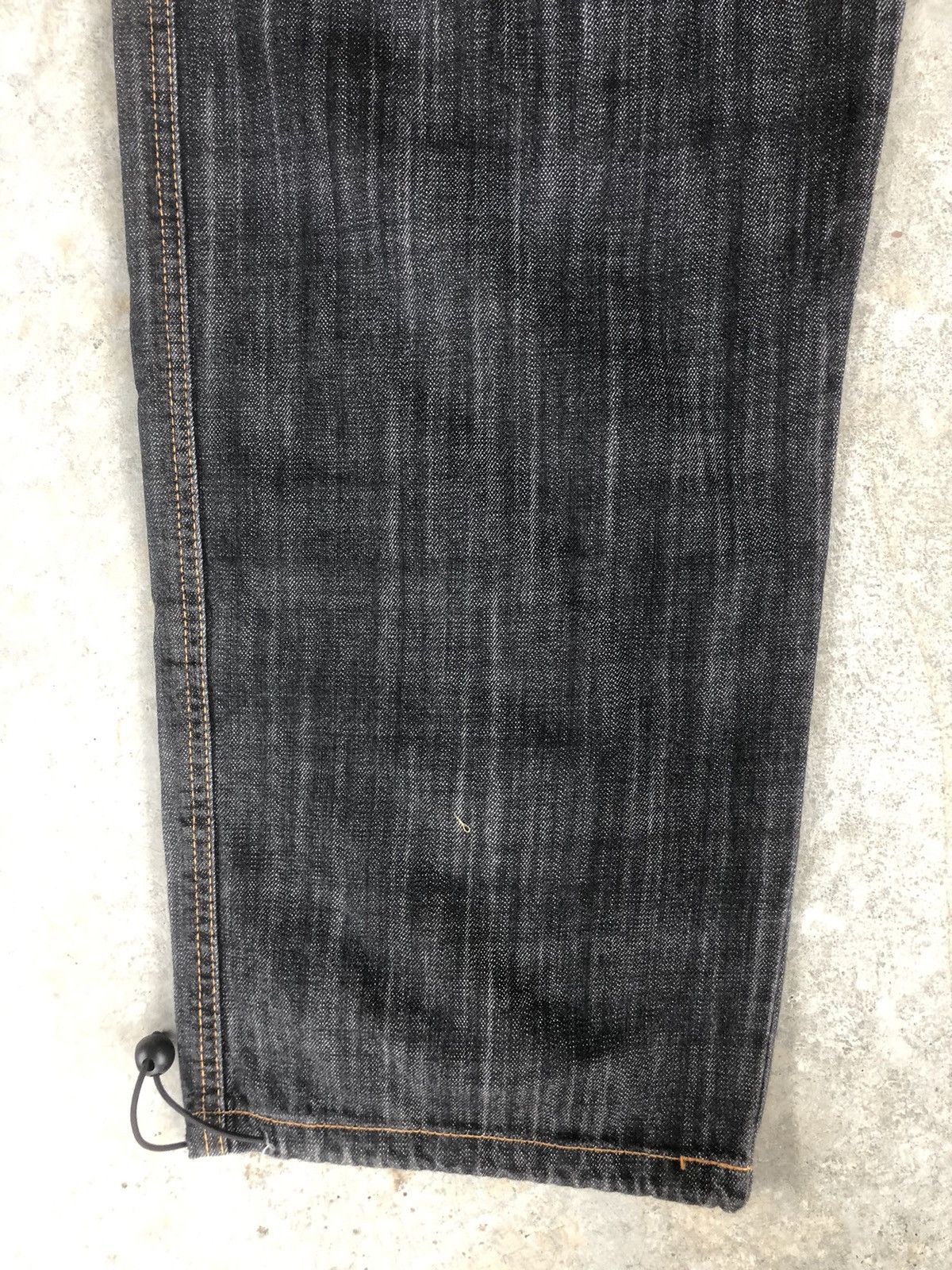 Japanese Brand Juvenile Delinquent Baggy Jeans Hip Hop Size US 35 - 6 Thumbnail