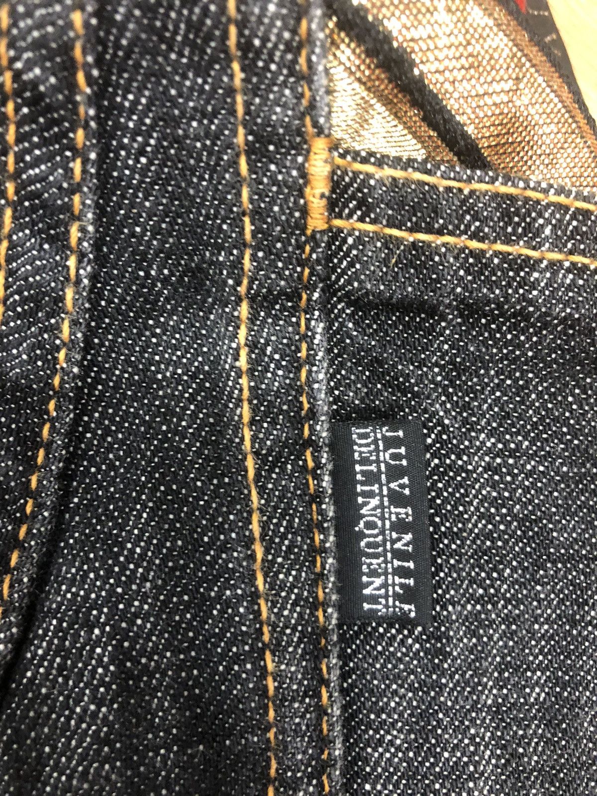 Japanese Brand Juvenile Delinquent Baggy Jeans Hip Hop Size US 35 - 14 Thumbnail