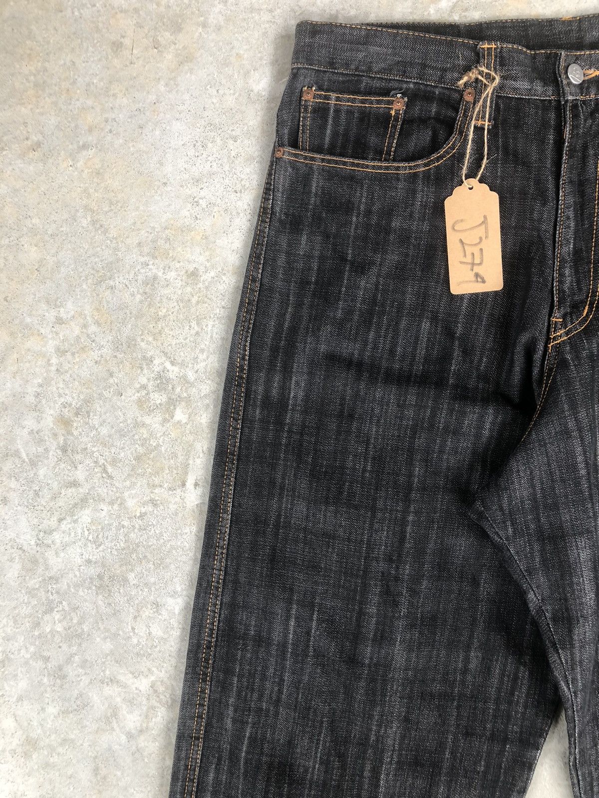 Japanese Brand Juvenile Delinquent Baggy Jeans Hip Hop Size US 35 - 4 Thumbnail