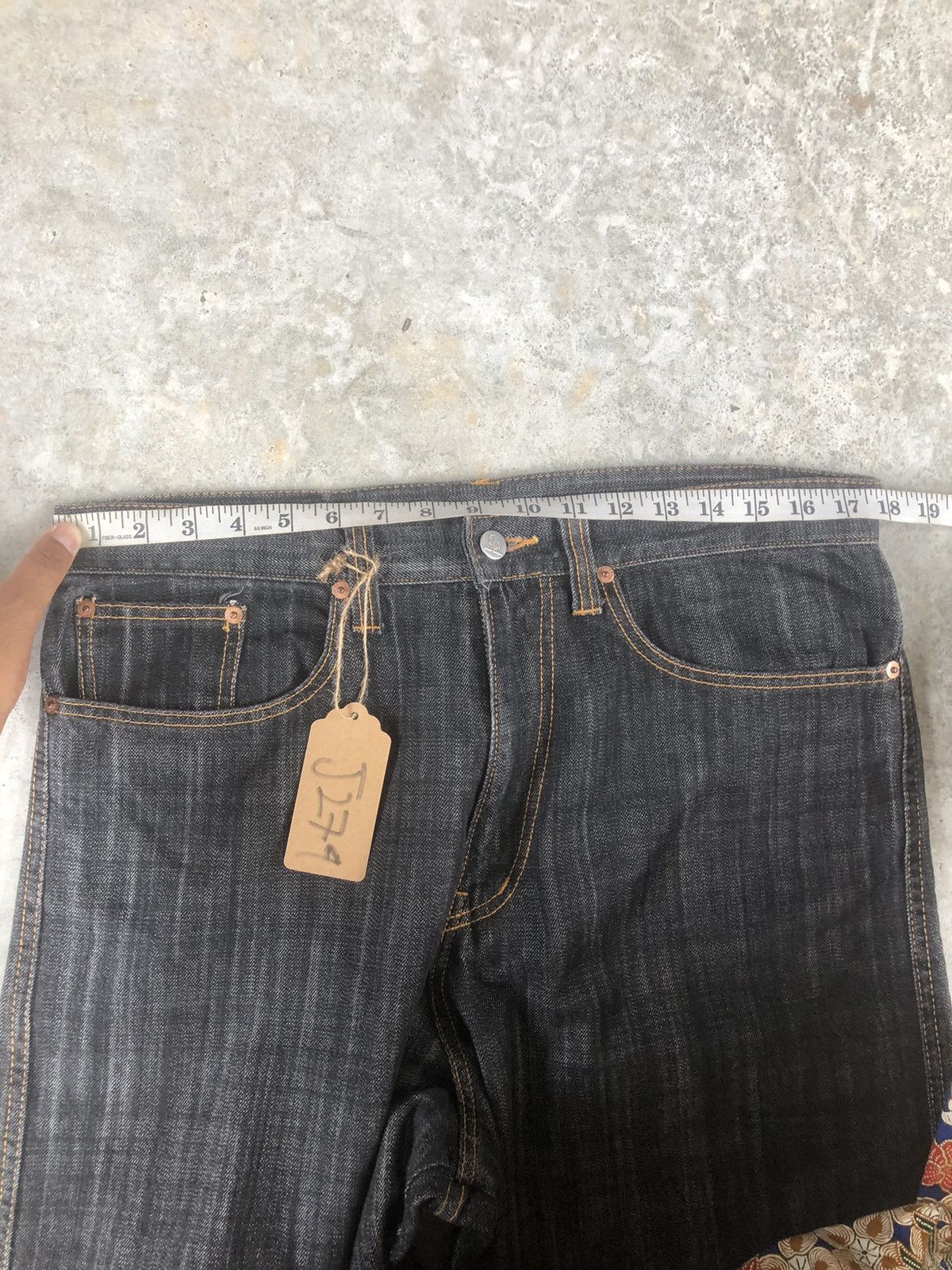 Japanese Brand Juvenile Delinquent Baggy Jeans Hip Hop Size US 35 - 16 Thumbnail