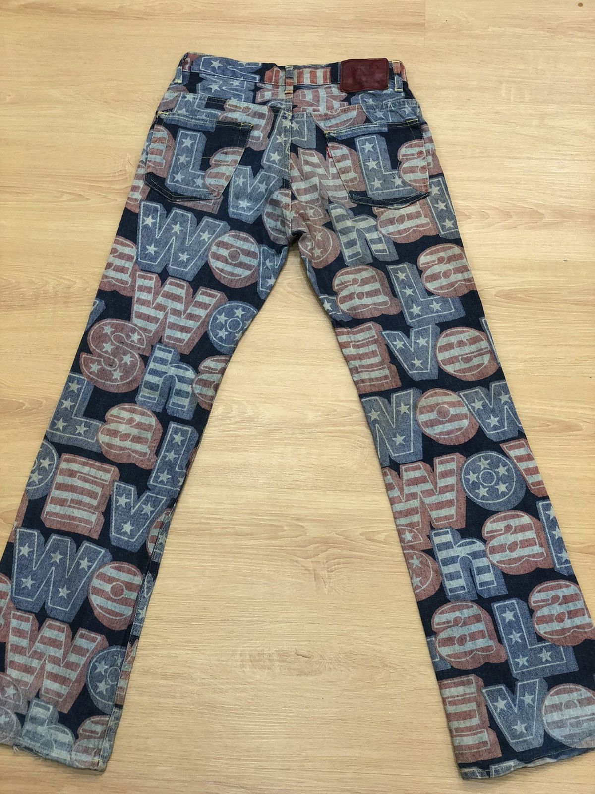 Hysteric Glamour Hysteric glamour Kinky Flared Jeans Full print jeans Size US 29 - 5 Thumbnail