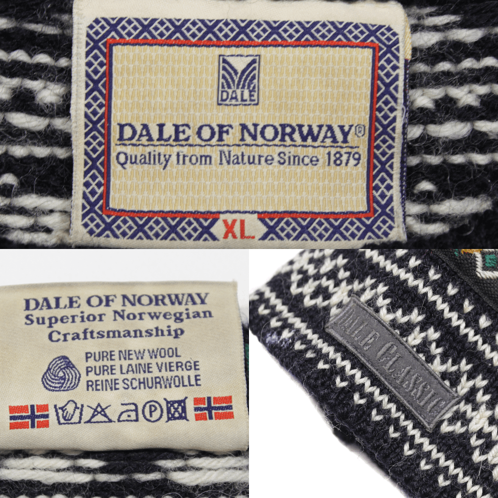 Dale Of Norway 90S Fair Isle Wool Knit Vintage Size US XL / EU 56 / 4 - 8 Thumbnail