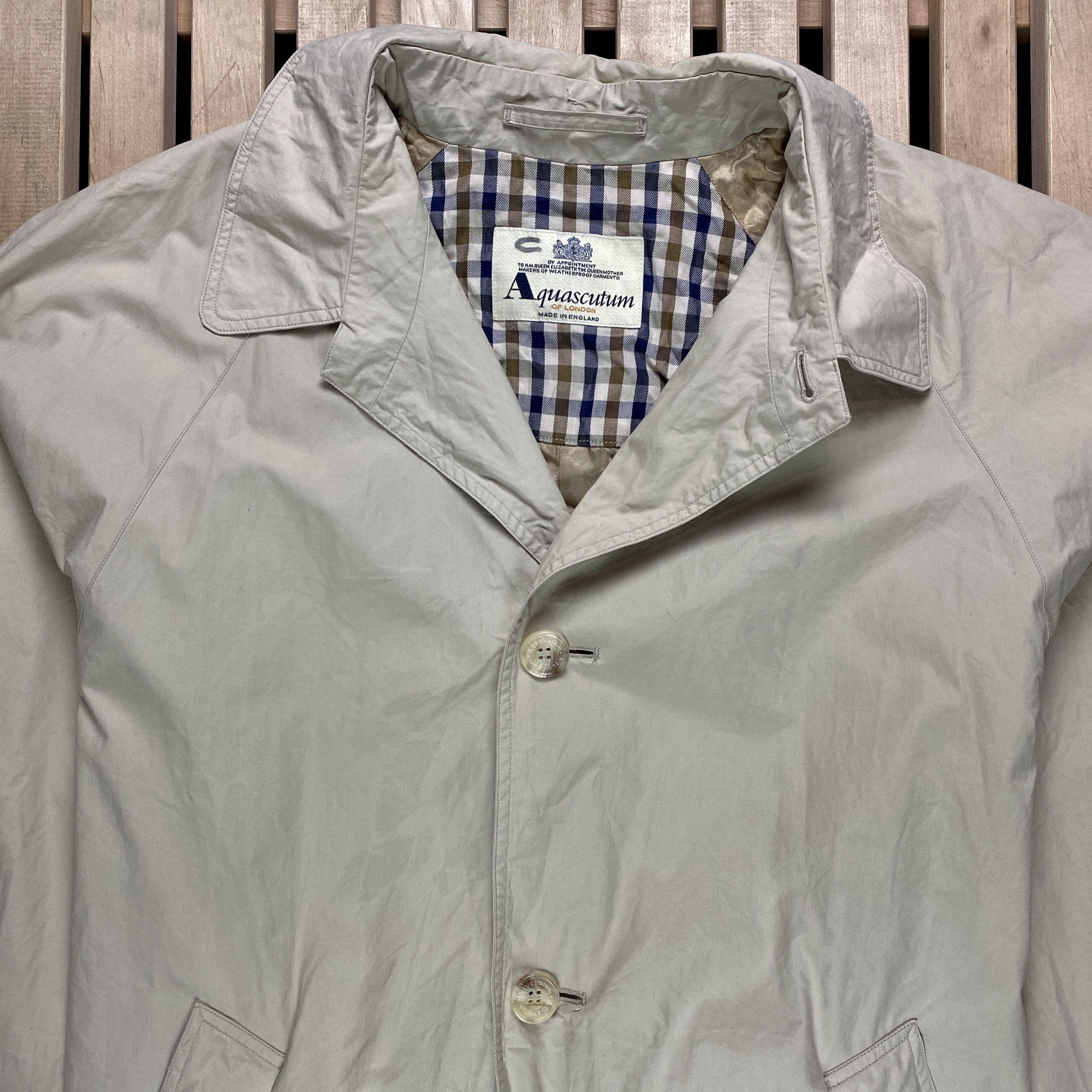 Aquascutum × Vintage Men’s Trench Coat Aquascutum Vintage Size L Size US L / EU 52-54 / 3 - 2 Thumbnail