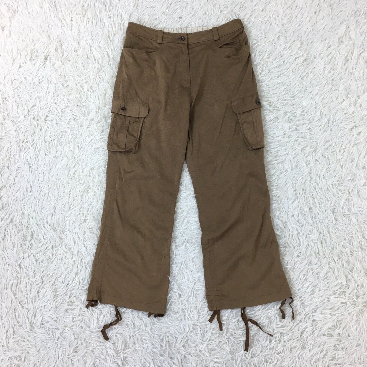 image of Lanvin Sport 3 Quarter Made In Japan in Brown, Men's (Size 28)
