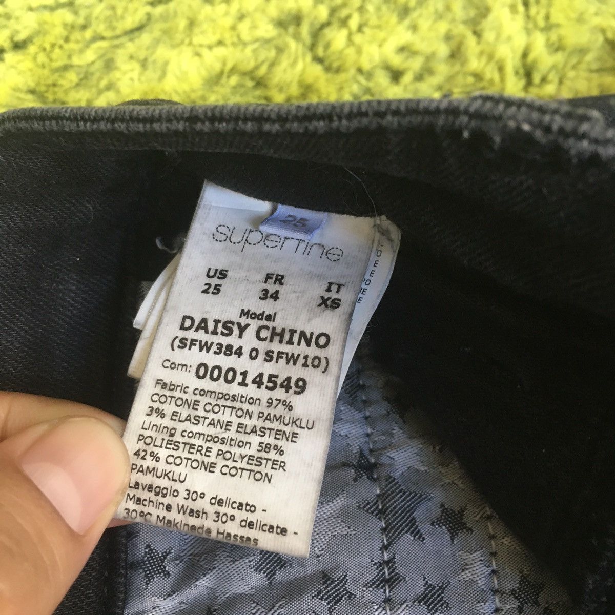 Superfine Superfine Daisy Chino Model Slim Fit Size US 26 / EU 42 - 8 Thumbnail