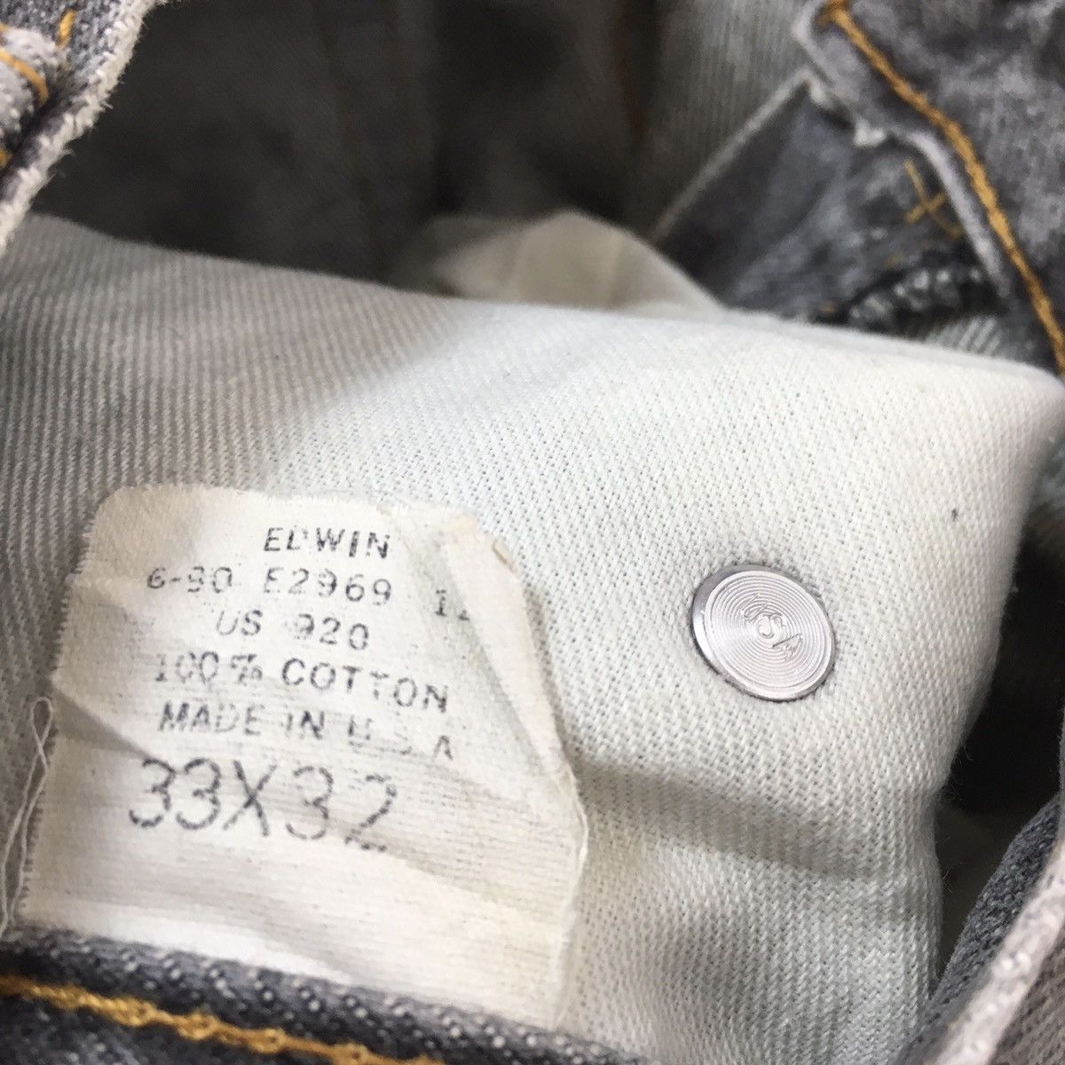 Edwin Edwin Made in USA Jeans Size US 32 / EU 48 - 9 Thumbnail