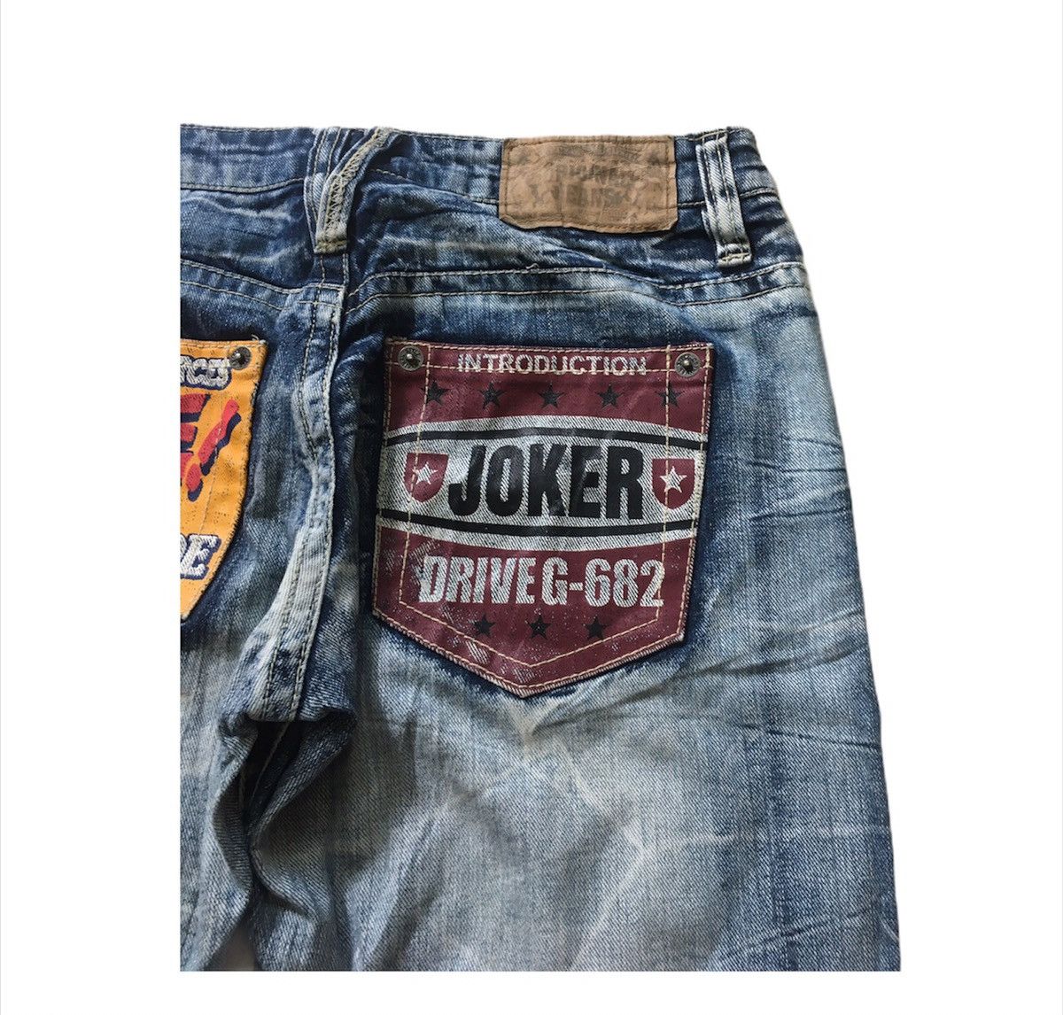 If Six Was Nine × Japanese Brand Flare Realism Distressed Jean Printed Size US 31 - 4 Thumbnail