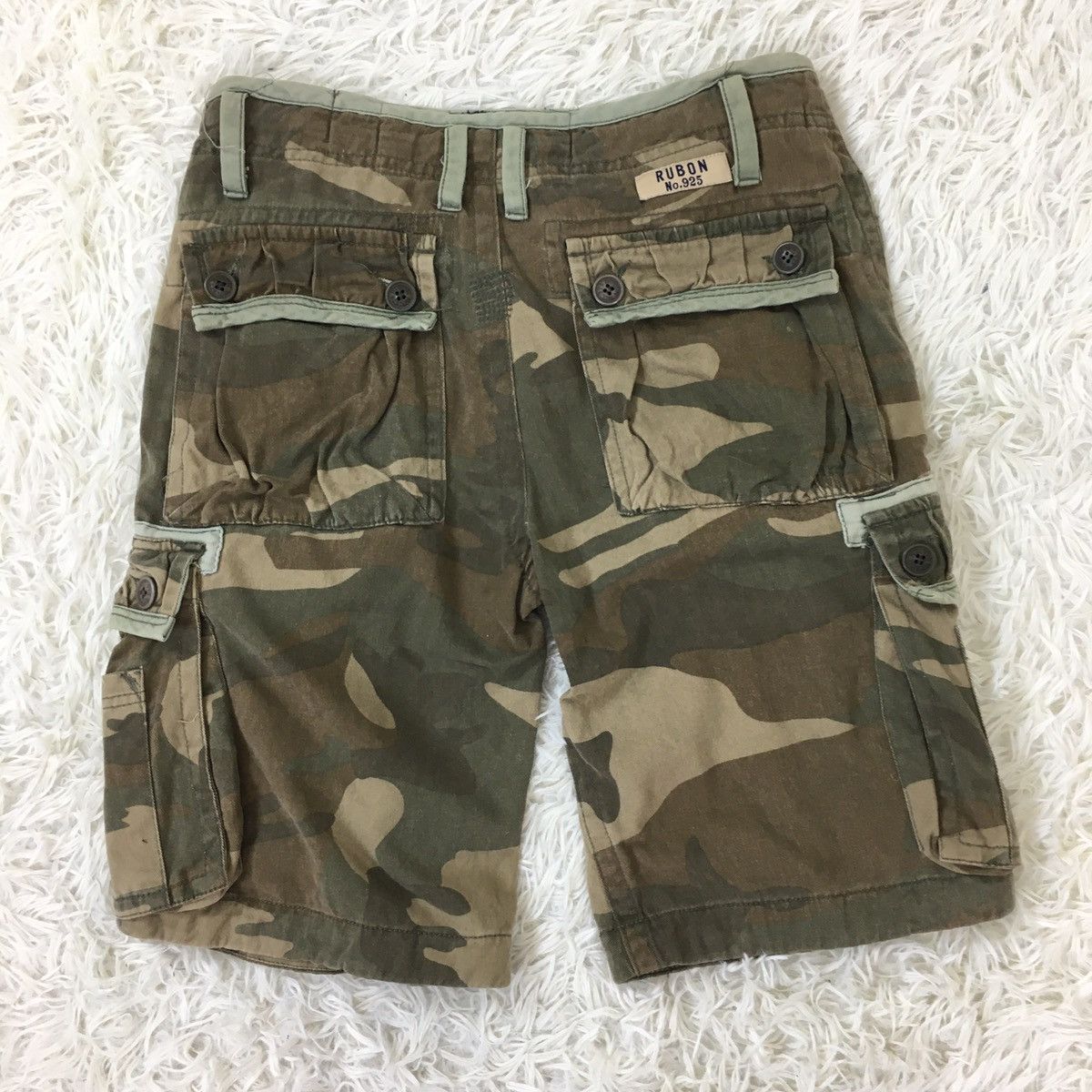Vintage RUBON NEW YORK Short Military Studio Cargo Size US 34 / EU 50 - 4 Thumbnail