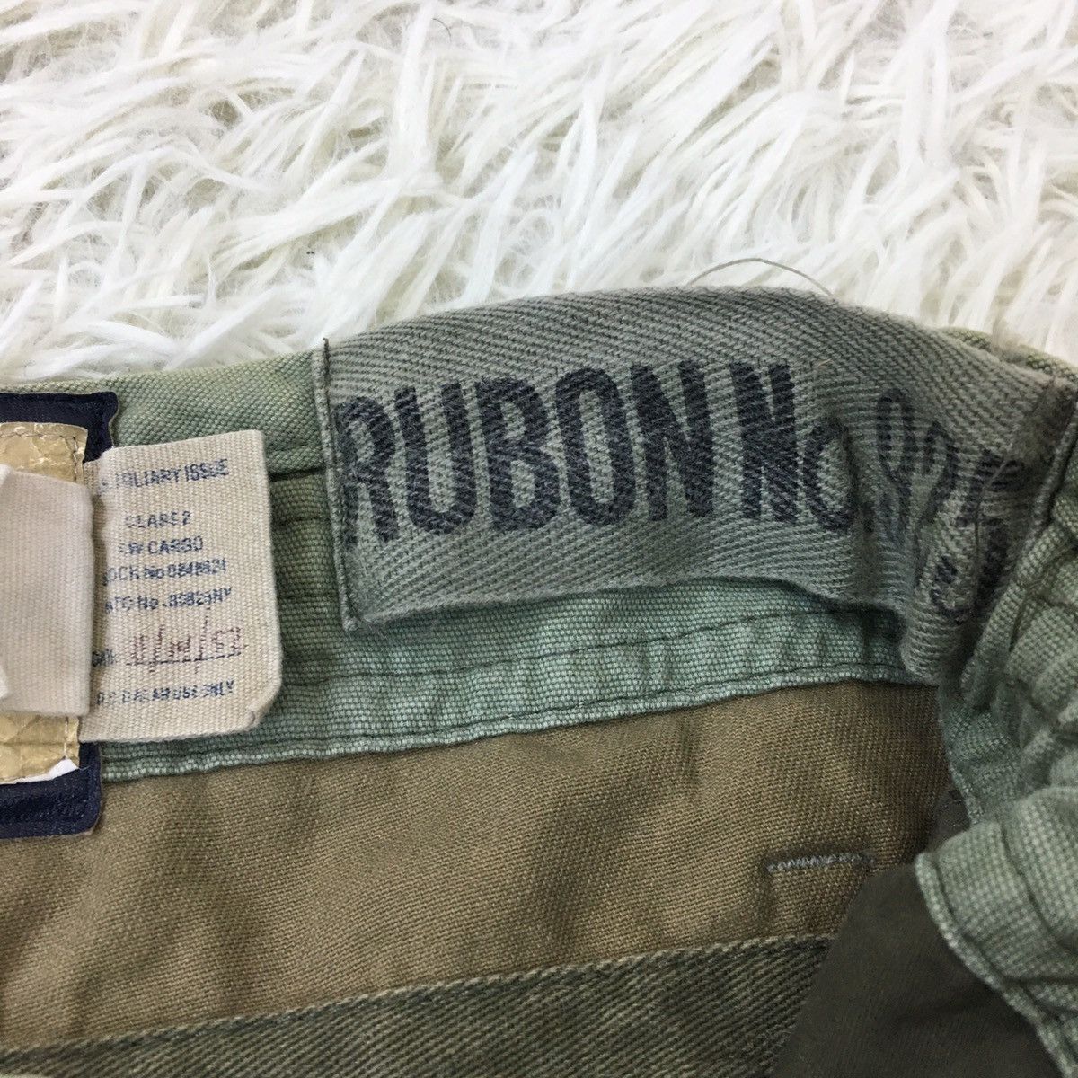 Vintage RUBON NEW YORK Short Military Studio Cargo Size US 34 / EU 50 - 7 Thumbnail