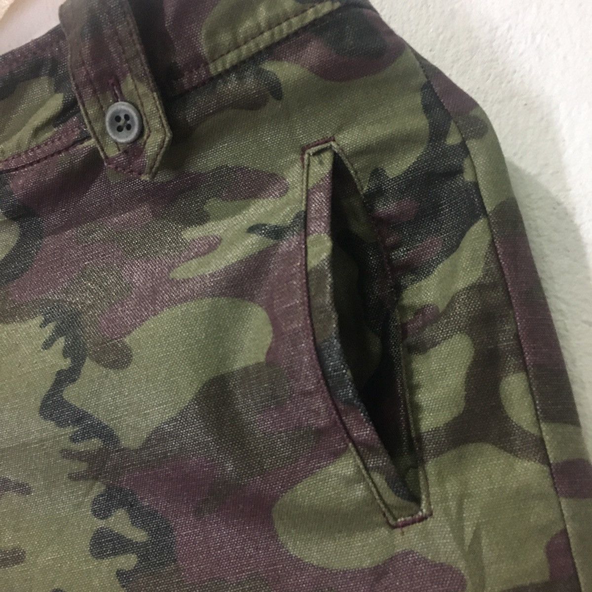 If Six Was Nine Io Yukomura “Ta Short Pant Camo Size US 29 - 3 Thumbnail