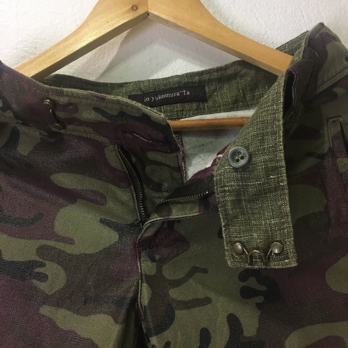 If Six Was Nine Io Yukomura “Ta Short Pant Camo Size US 29 - 6 Thumbnail