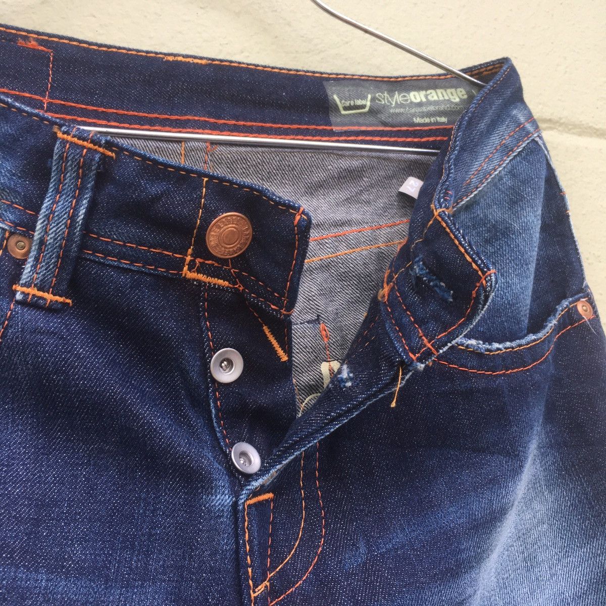 Other StyleOrange Straight Leg Denim Girl Size 29" - 7 Thumbnail
