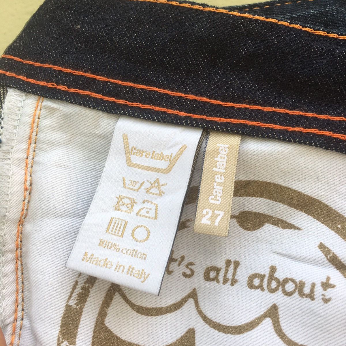 Other StyleOrange Straight Leg Denim Girl Size 29" - 14 Thumbnail