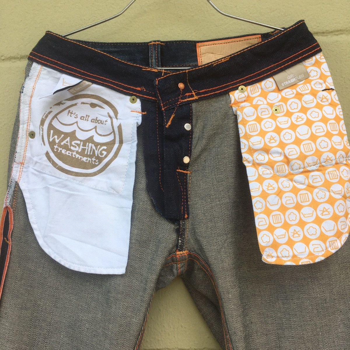 Other StyleOrange Straight Leg Denim Girl Size 29" - 11 Thumbnail