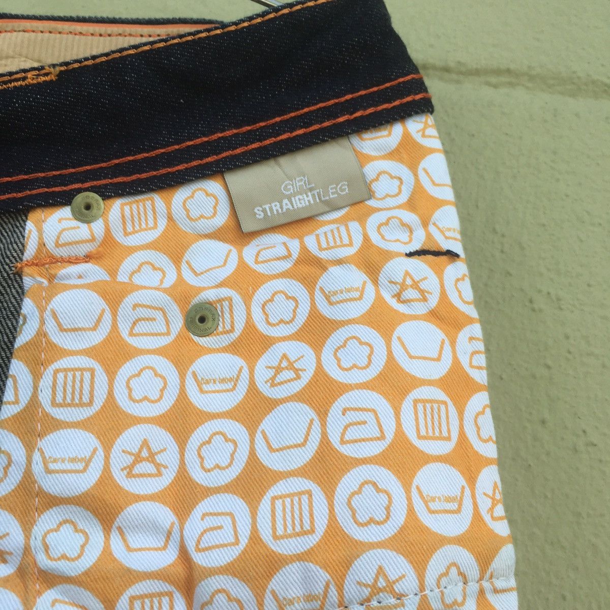 Other StyleOrange Straight Leg Denim Girl Size 29" - 12 Thumbnail