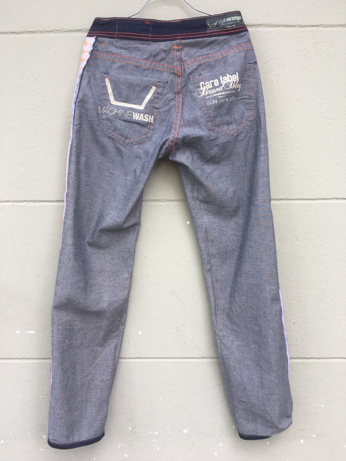 Other StyleOrange Straight Leg Denim Girl Size 29" - 8 Thumbnail