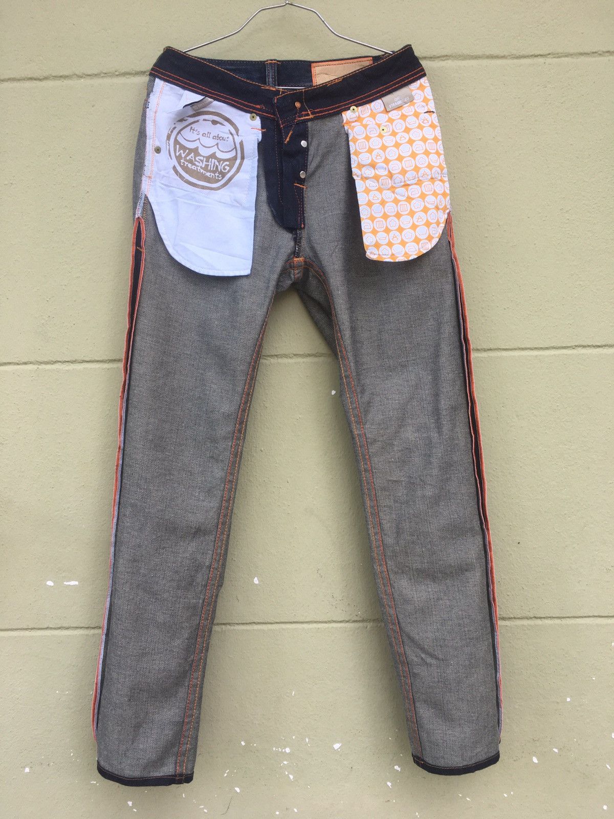 Other StyleOrange Straight Leg Denim Girl Size 29" - 9 Thumbnail