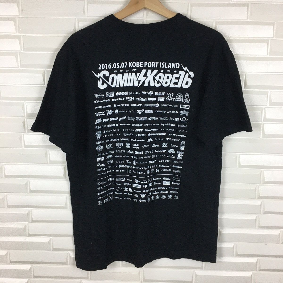 Band Tees × Japanese Brand Comin Kobe 2016 Tour Tee Size US M / EU 48-50 / 2 - 2 Thumbnail