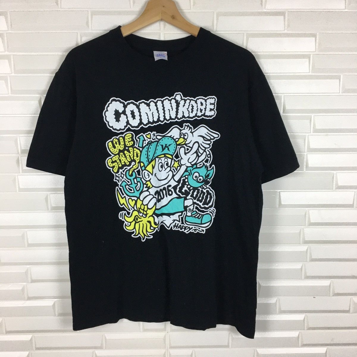 Band Tees × Japanese Brand Comin Kobe 2016 Tour Tee Size US M / EU 48-50 / 2 - 1 Thumbnail