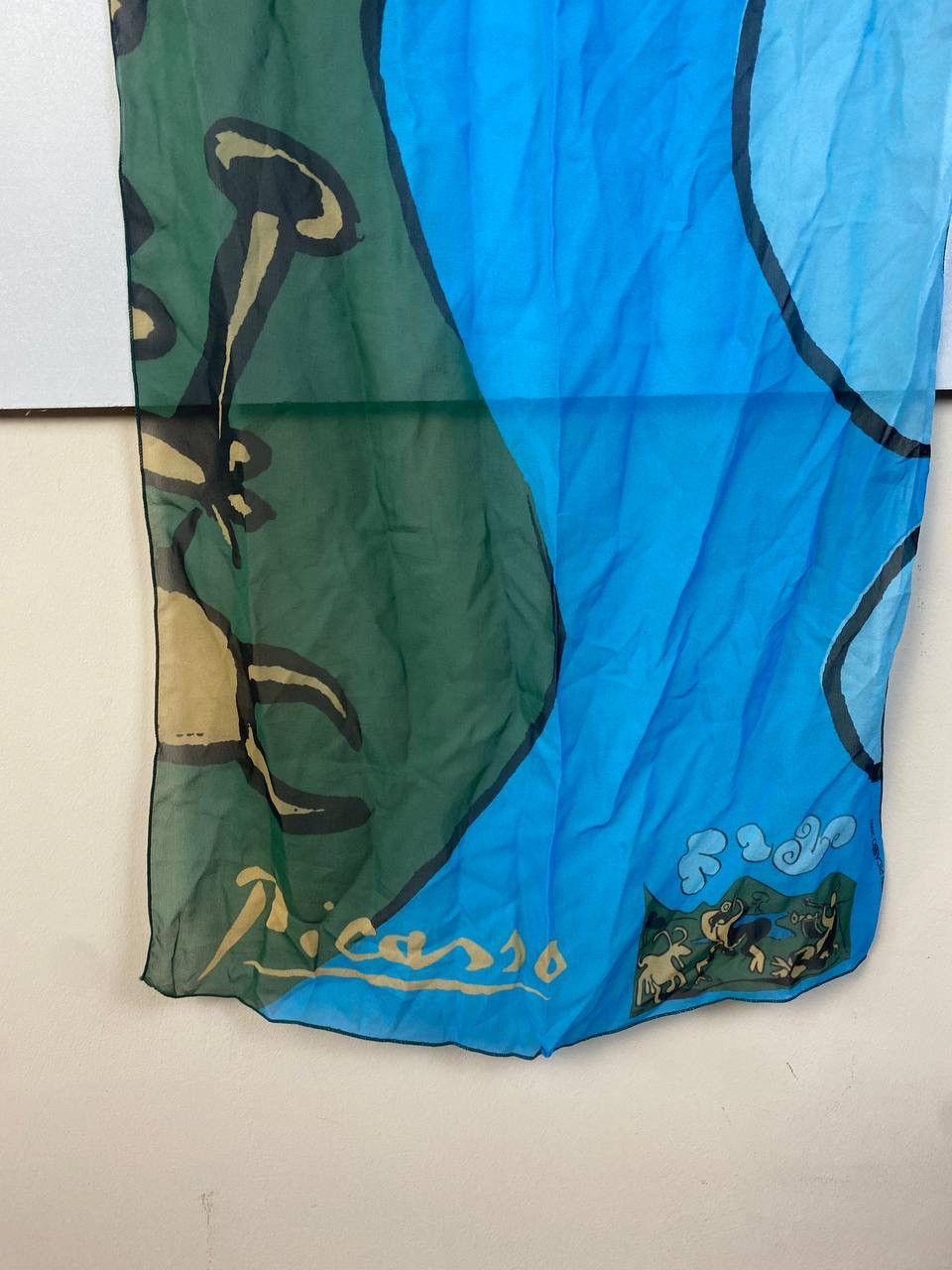 Vintage Picasso 2007 made in Italy scarf Size ONE SIZE - 2 Thumbnail